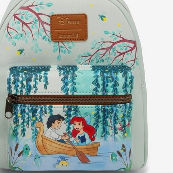 Loungefly Disney The Little Mermaid Boat Date Mini Backpack - Picture 2 of 14